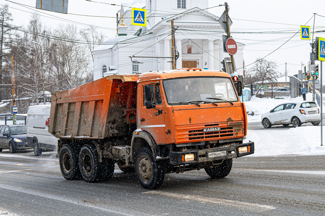 Свердловская область, № М 996 АХ 196 — КамАЗ-65115-65