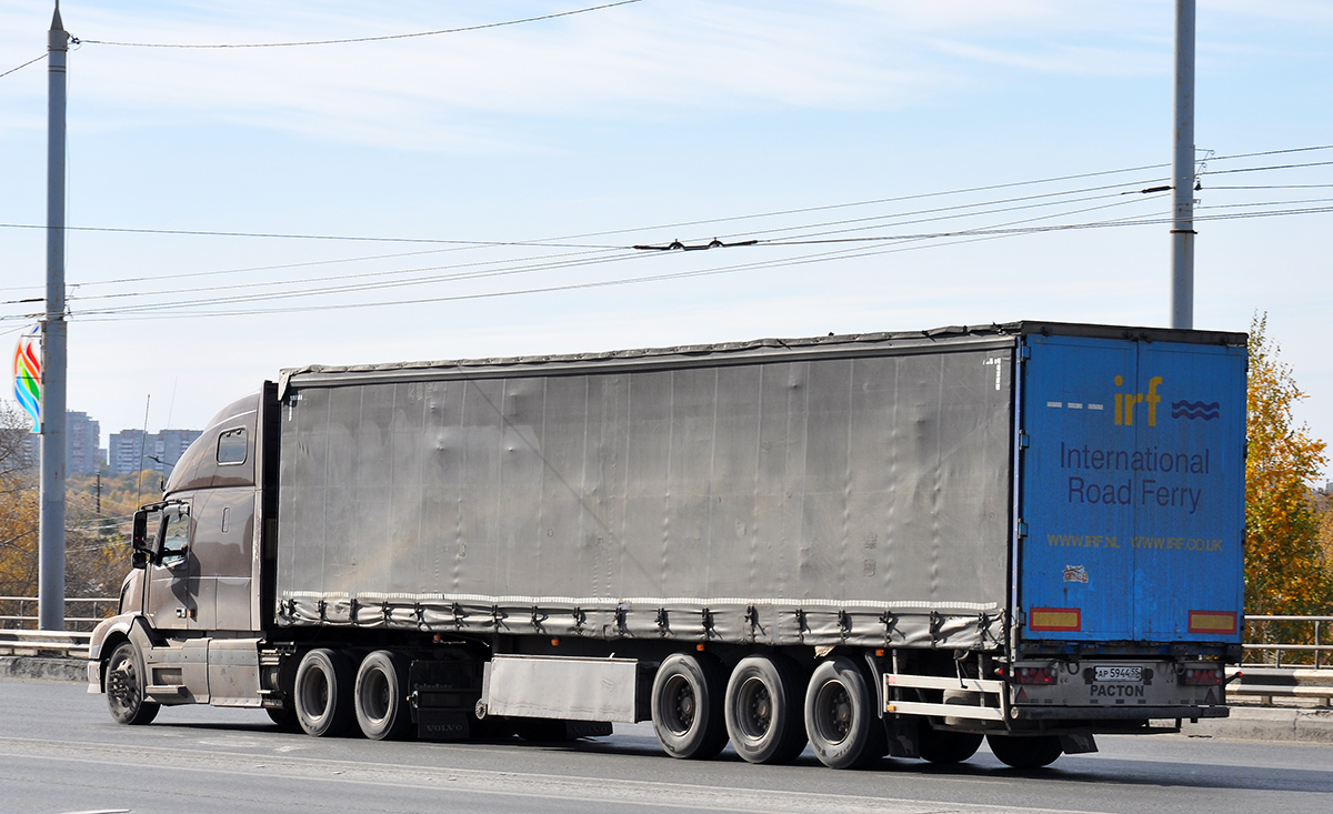 Омская область, № АР 5944 55 — Pacton Trailers (общая модель) [XLD]; Омская область — Автомобили с нечитаемыми на фото номерами