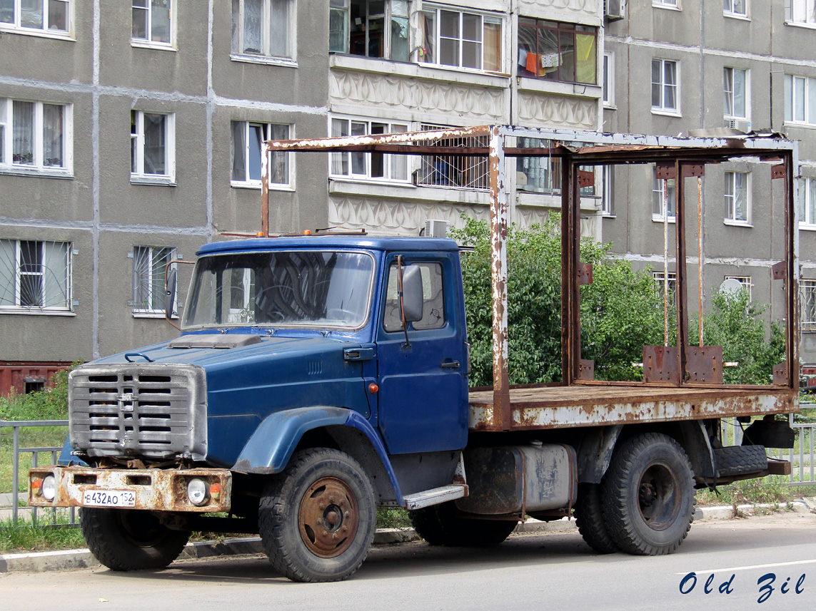 Нижегородская область, № В 432 АО 152 — ЗИЛ-433362