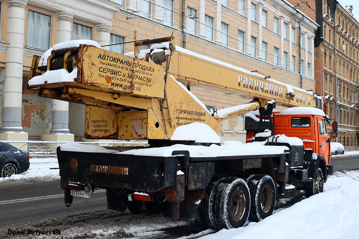 Санкт-Петербург, № А 336 КМ 198 — КамАЗ-65115-62