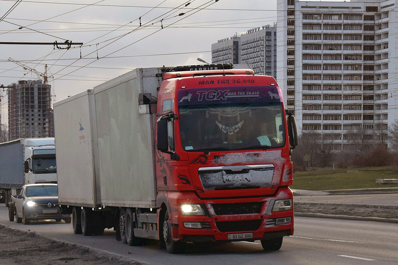 Армения, № 81 GZ 800 — MAN TGX ('2007) 26.440