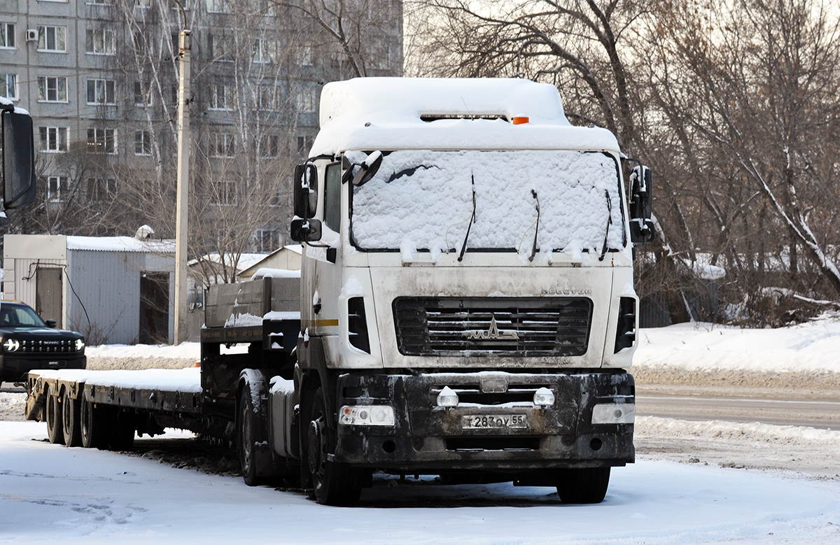 Омская область, № Т 283 ОУ 55 — МАЗ-5440B5