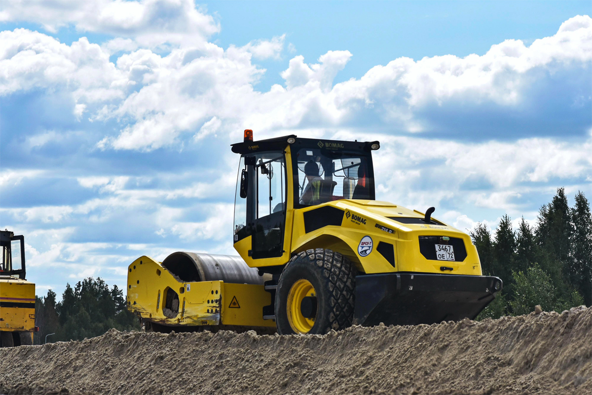 Тюменская область, № 3467 ОЕ 72 — Bomag (общая модель)