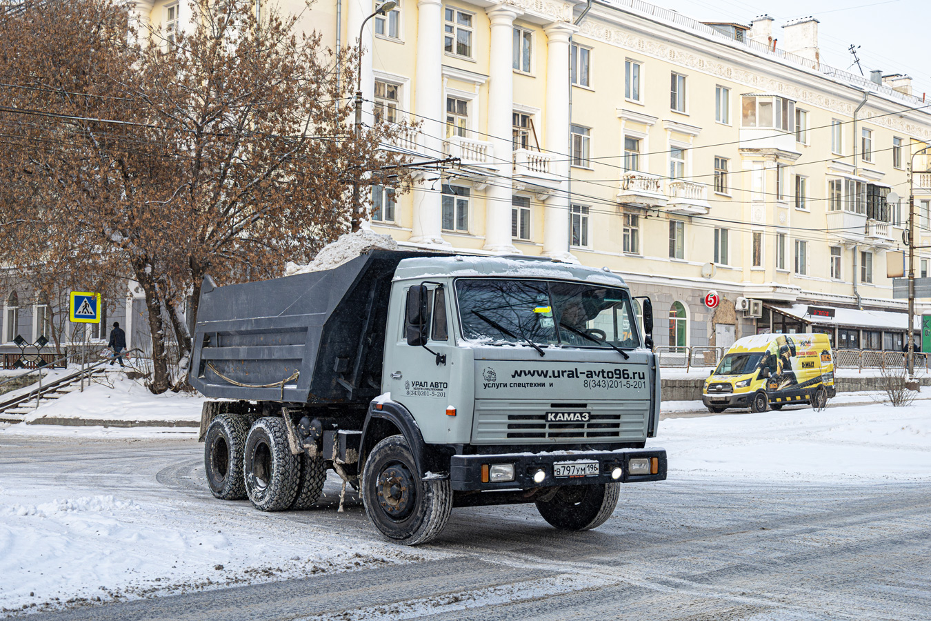 Свердловская область, № В 797 УМ 196 — КамАЗ-55111-01 [55111A]