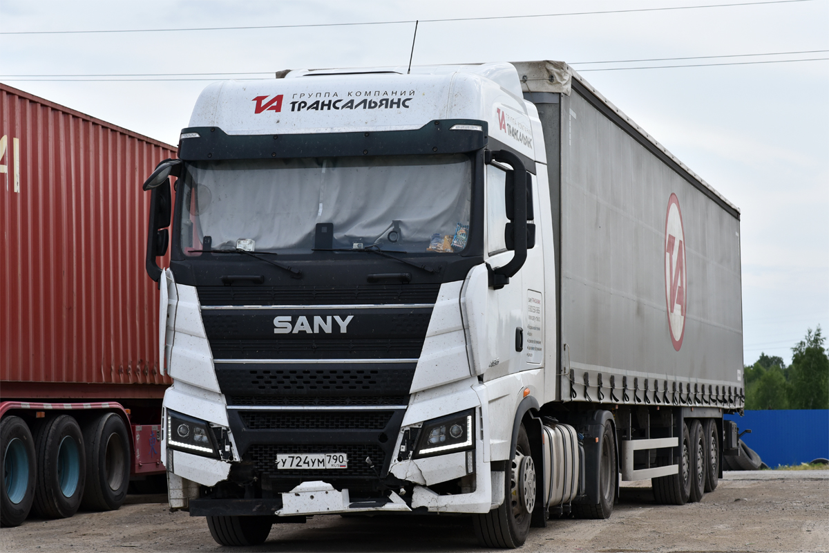 Московская область, № У 724 УМ 790 — SANY D495 HQC4180