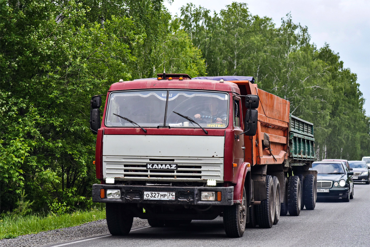 Челябинская область, № О 327 МР 74 — КамАЗ-5511