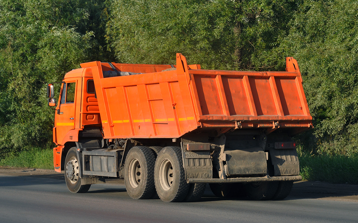 Омская область, № А 209 ХУ 155 — КамАЗ-65115-N3(78)