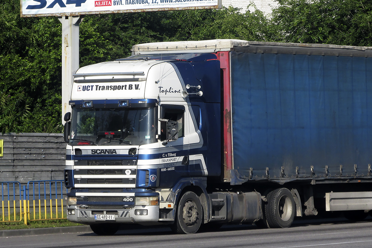 Грузия, № CC-492-II — Scania ('1996) R124L