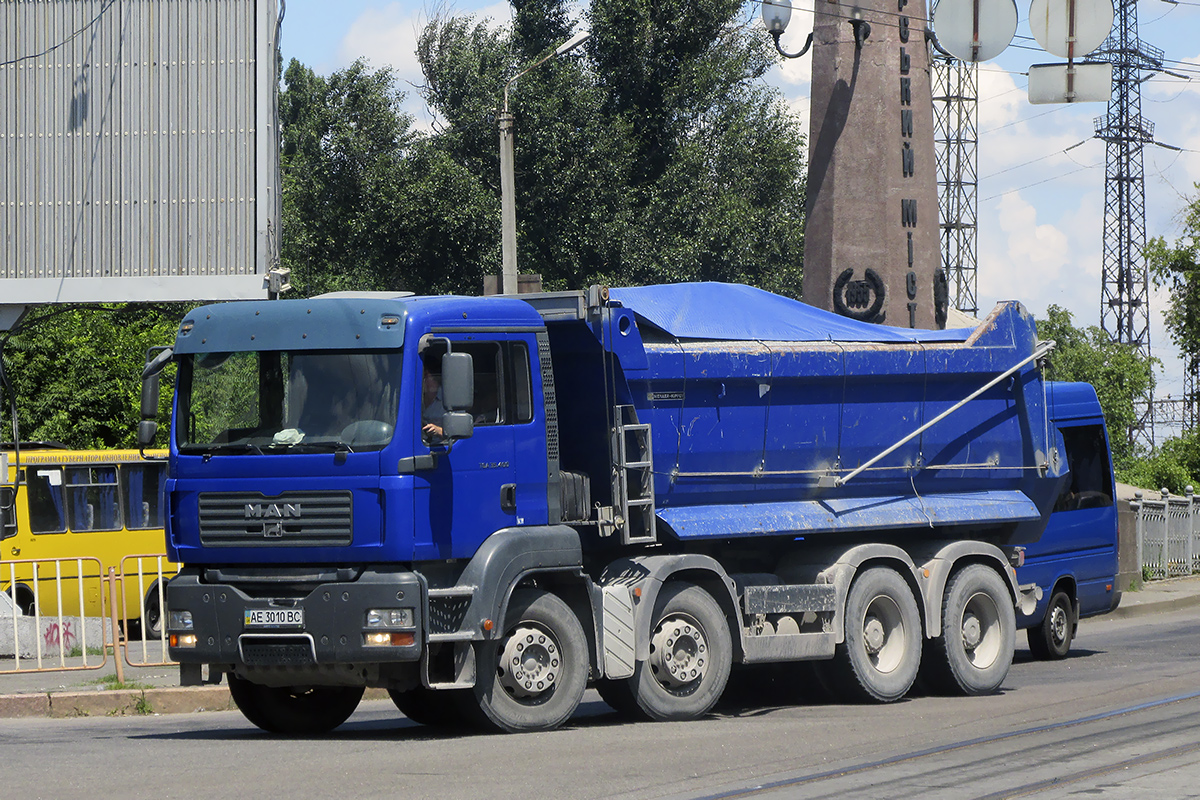 Днепропетровская область, № АЕ 3010 ВС — MAN TGA 35.400