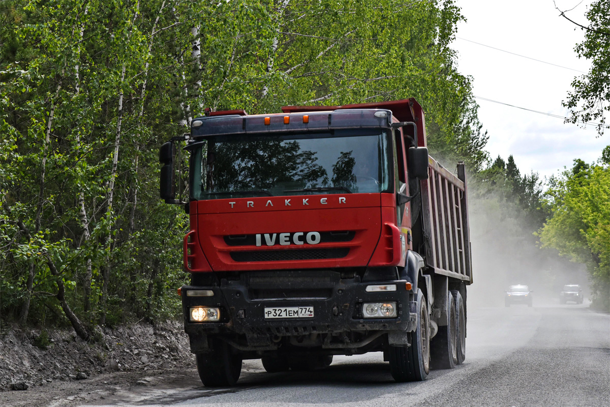 Челябинская область, № Р 321 ЕМ 774 — IVECO-AMT Trakker ('2007)