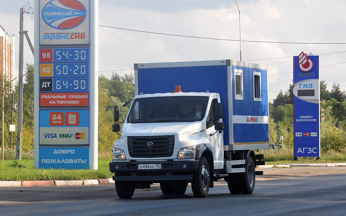 Омская область, № Х 494 НС 55 — ГАЗ-C41R13