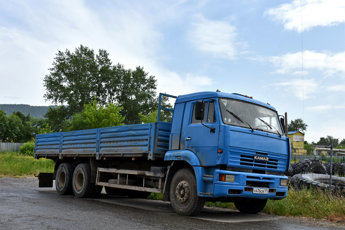 Челябинская область, № Х 476 ОВ 174 — КамАЗ-65117-62