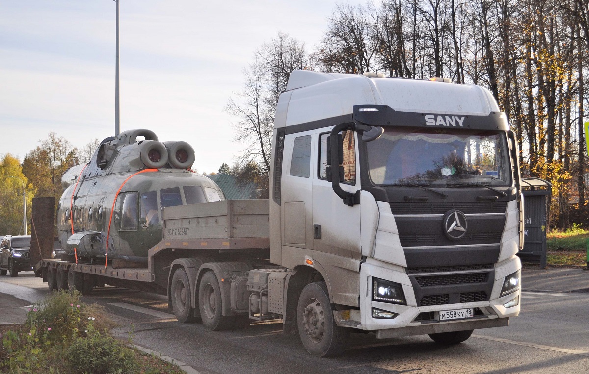 Удмуртия, № М 558 КУ 18 — SANY D525 HQC4250