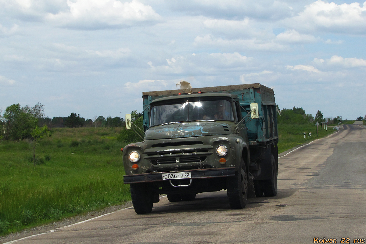 Алтайский край, № Е 036 ТН 22 — ЗИЛ-130 (общая модель)