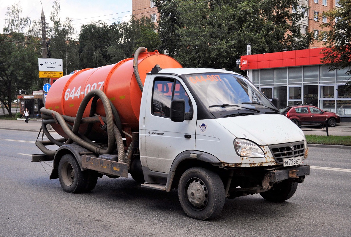 Удмуртия, № М 728 ЕТ 18 — ГАЗ-3310 (общая модель)