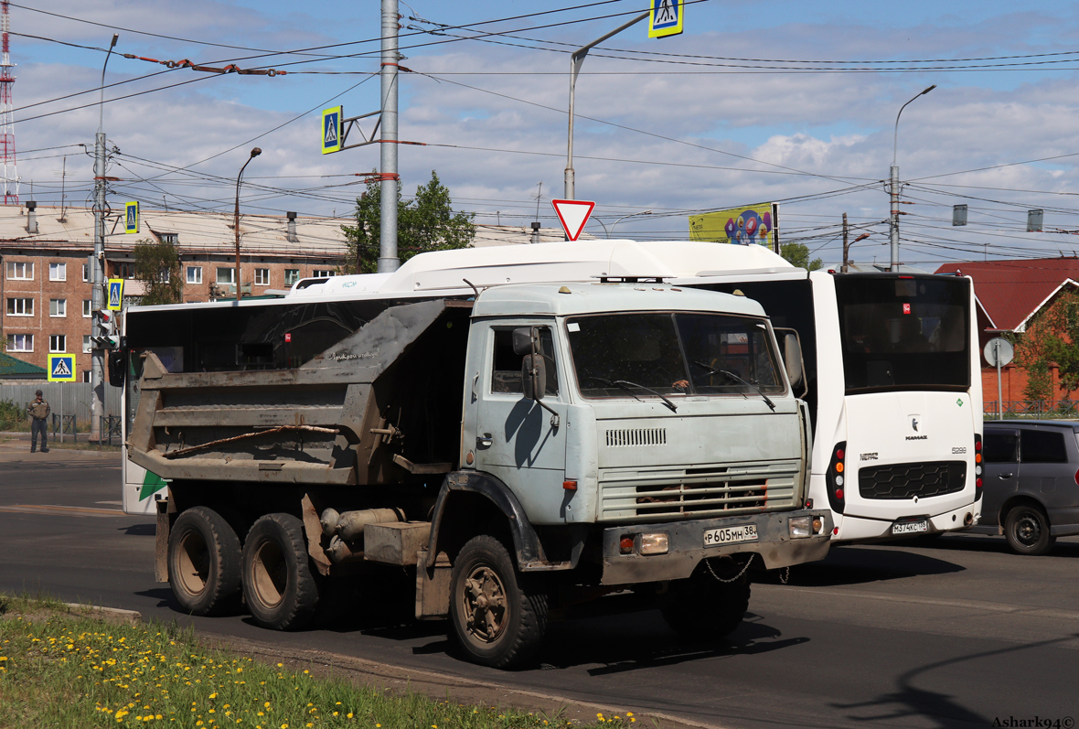 Иркутская область, № Р 605 МН 38 — КамАЗ-55111 [551110]