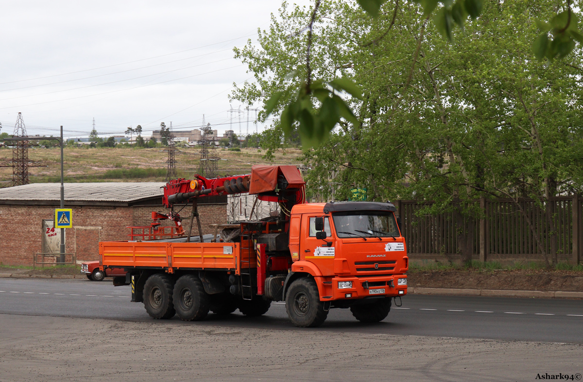 Иркутская область, № Х 190 КЕ 138 — КамАЗ-43118-A5(48)