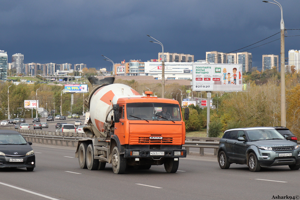 Красноярский край, № М 263 ОТ 124 — КамАЗ-53229-15 [53229R]