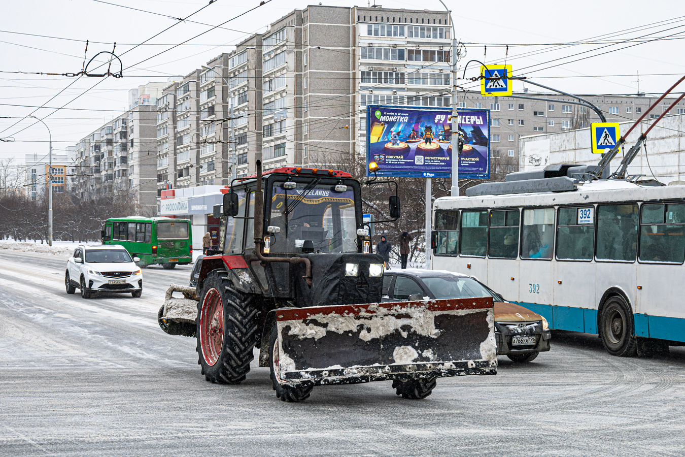 Свердловская область, № 4495 ЕК 66 — Беларус-82.1