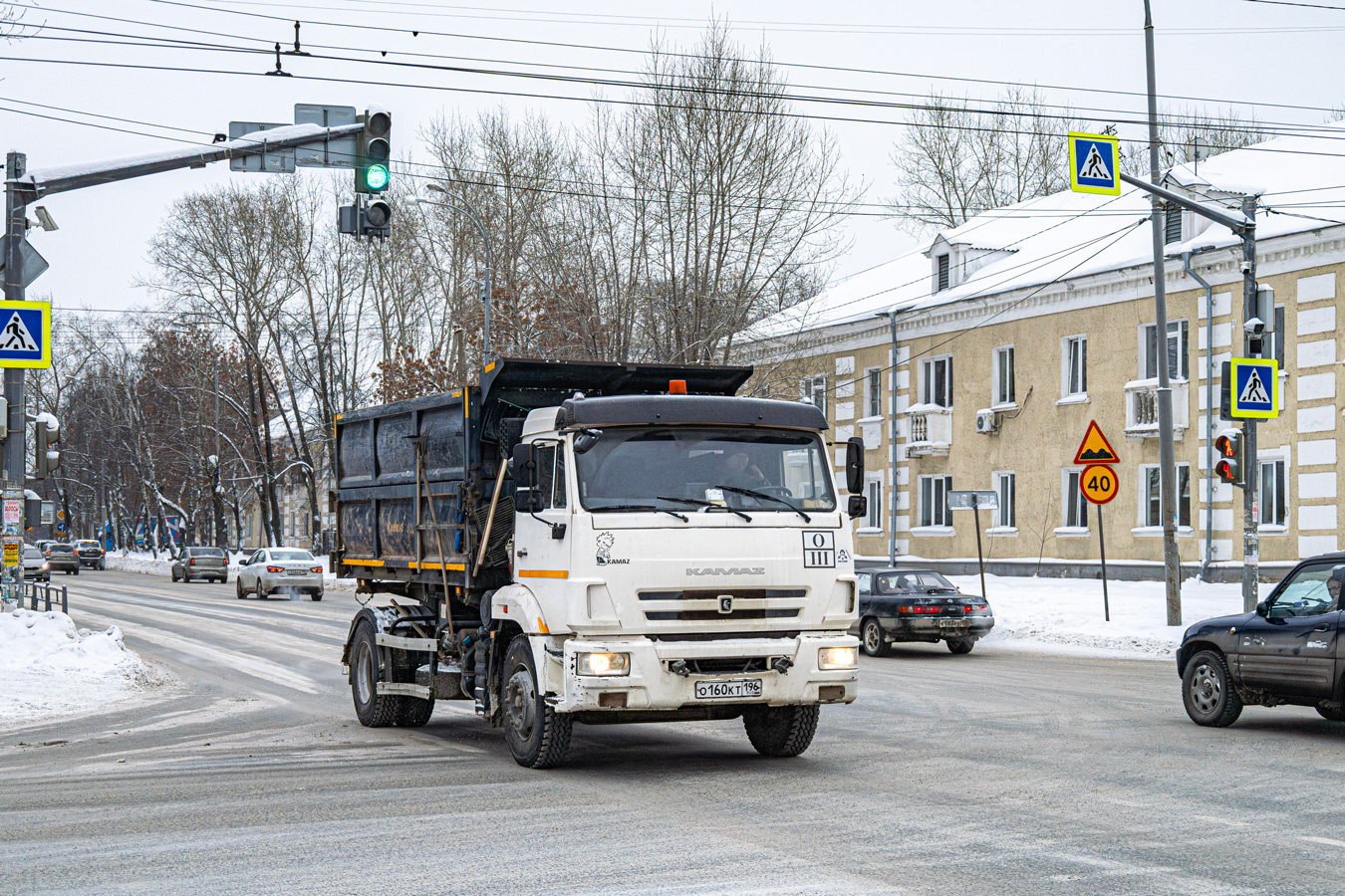 Свердловская область, № О 160 КТ 196 — КамАЗ-43253-G5(69)