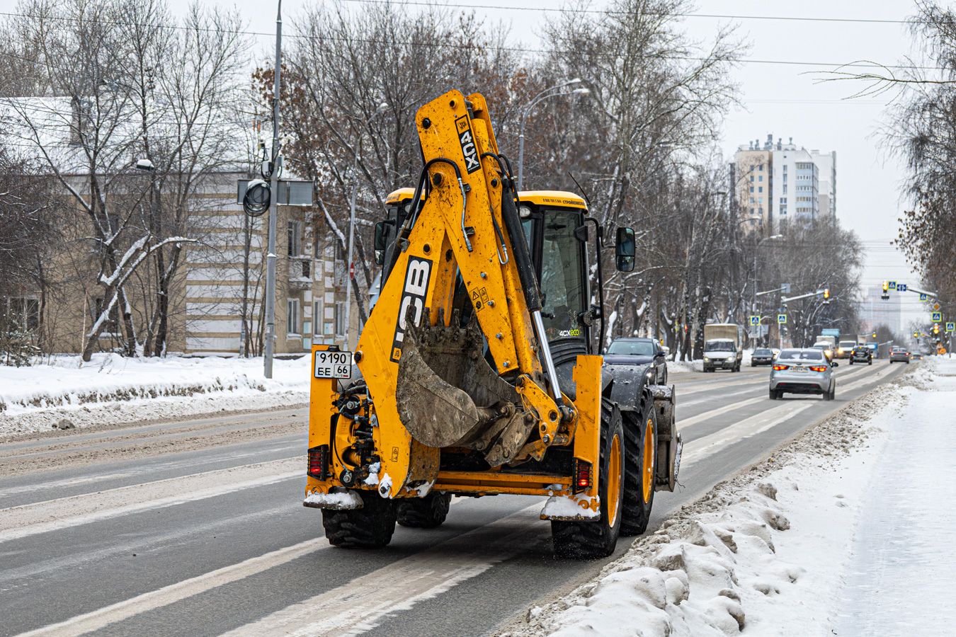 Свердловская область, № 9190 ЕЕ 66 — JCB 4CX