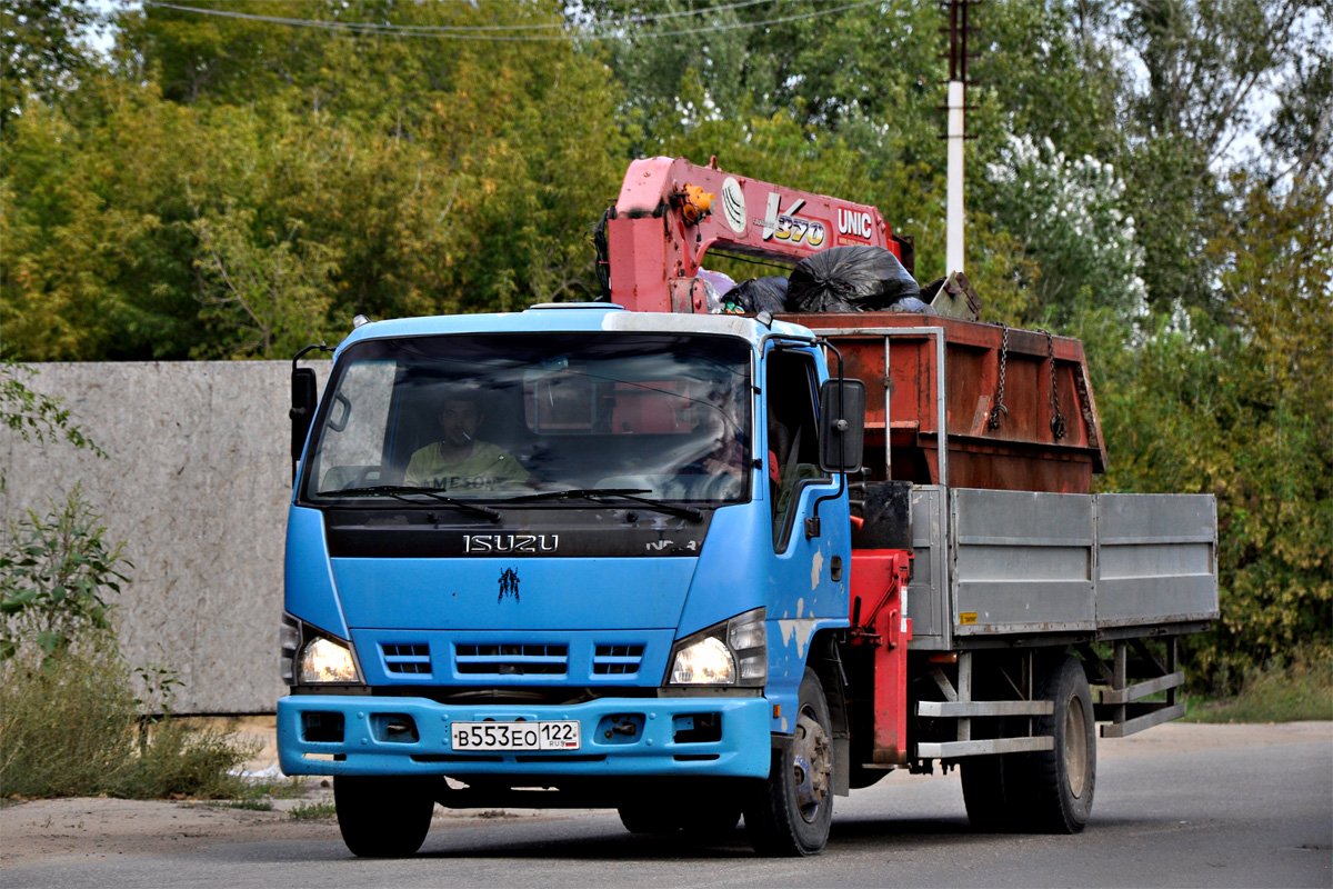 Алтайский край, № В 553 ЕО 122 — Isuzu NQR75 [Z7X]