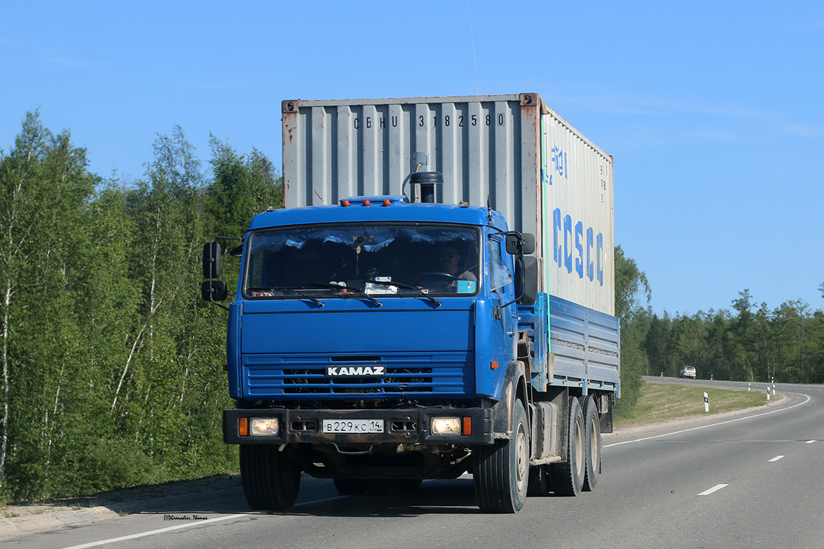 Саха (Якутия), № В 229 КС 14 — КамАЗ-53215-13 [53215N]