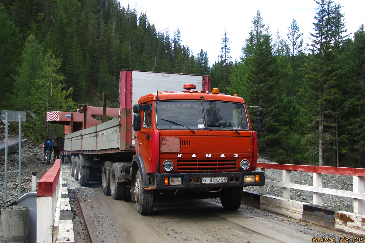 Алтай, № Х 186 АА 04 — КамАЗ-54115 [541150]