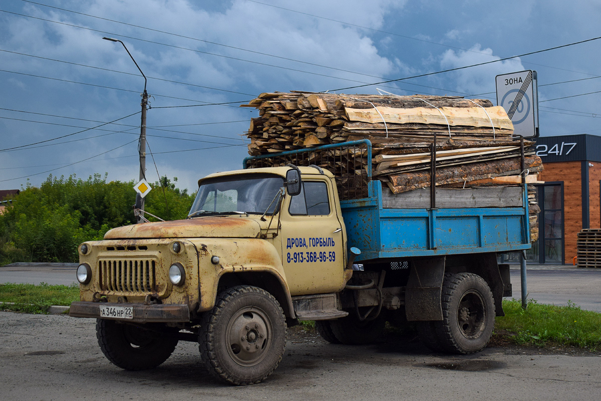 Алтайский край, № А 346 НР 22 — ГАЗ-52-04
