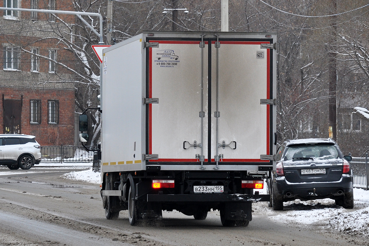 Омская область, № В 233 НН 155 — КамАЗ-43089-F5 "Компас 9"
