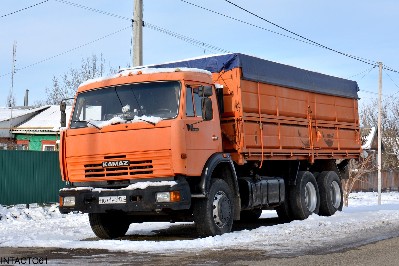 Краснодарский край, № Н 671 РС 123 — КамАЗ-65115 (общая модель)