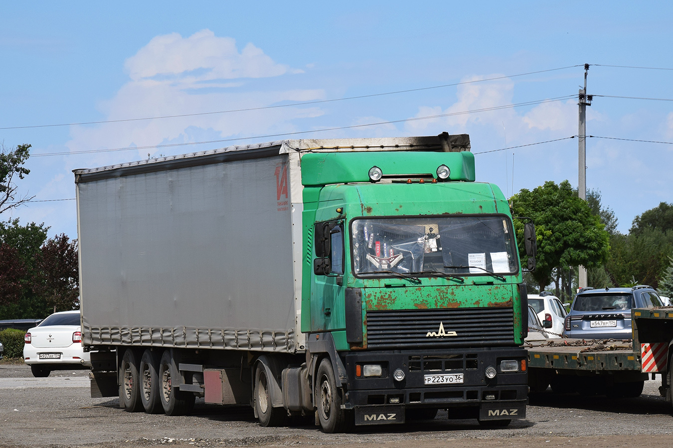Воронежская область, № Р 223 УО 36 — МАЗ-544008