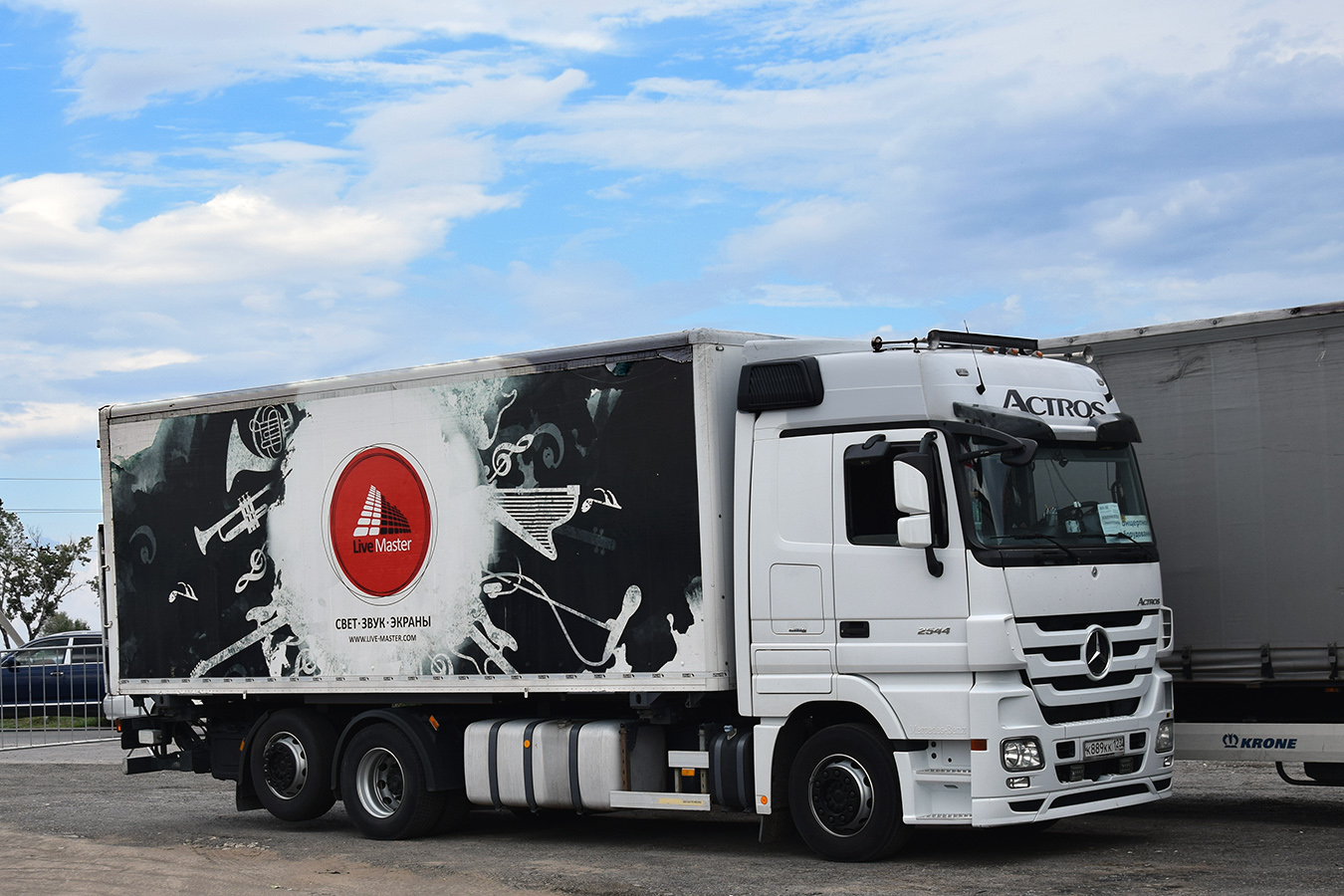 Краснодарский край, № К 889 КК 123 — Mercedes-Benz Actros ('2009) 2544