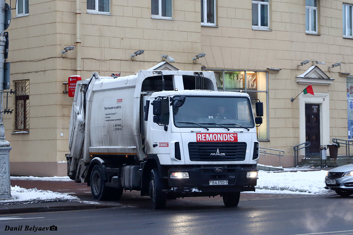 Минск, № ВА 3705-7 — МАЗ-5340 (общая модель)
