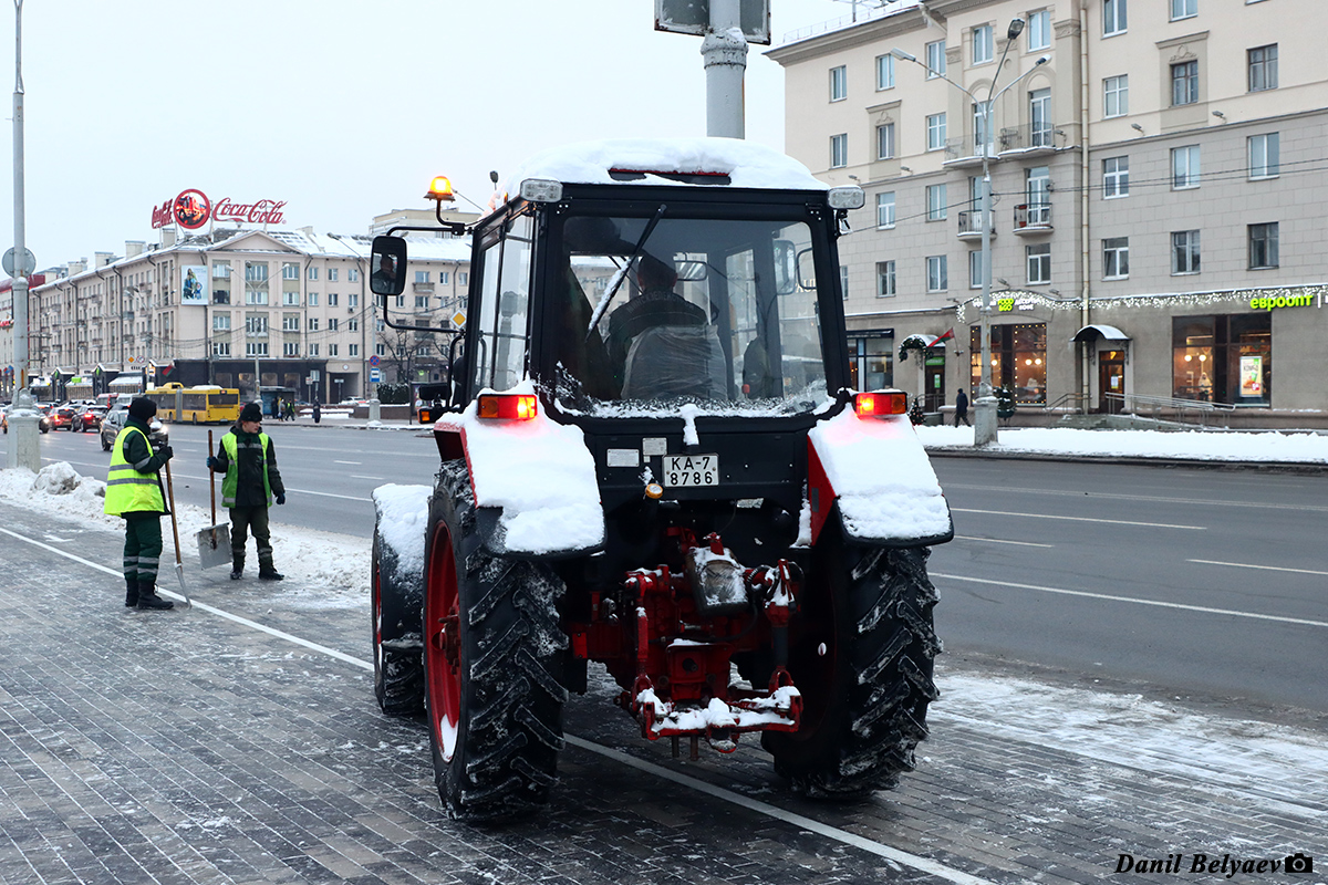 Минск, № КА-7 8786 — Беларус-82.1