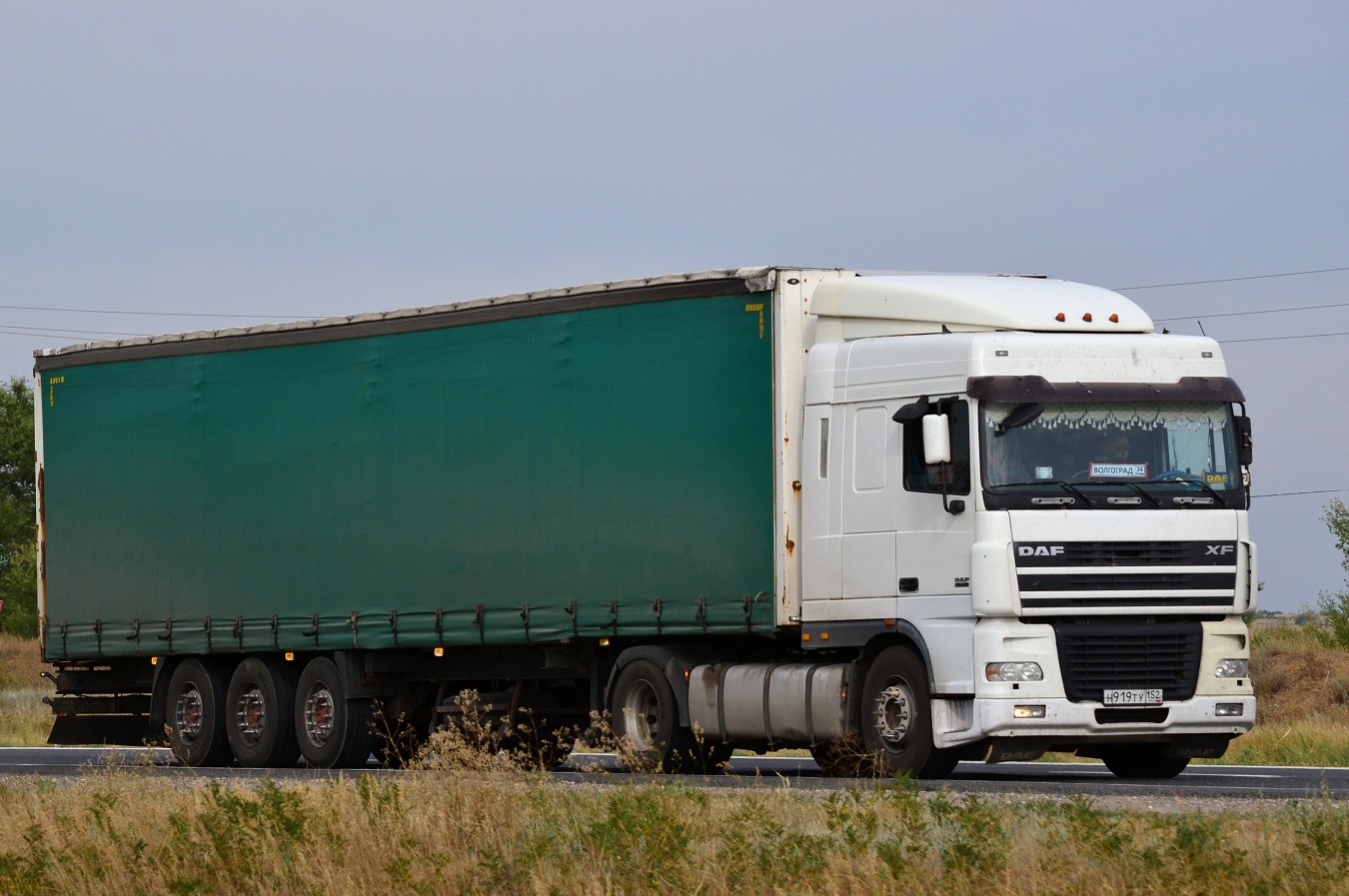 Нижегородская область, № Н 919 ТУ 152 — DAF XF95 FT