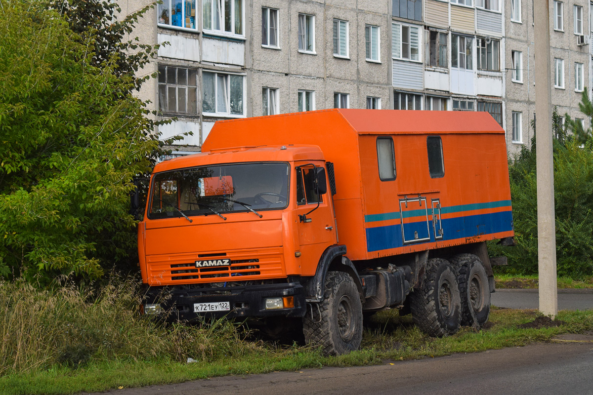 Алтайский край, № К 721 ЕУ 122 — КамАЗ-43118-15 [43118R]