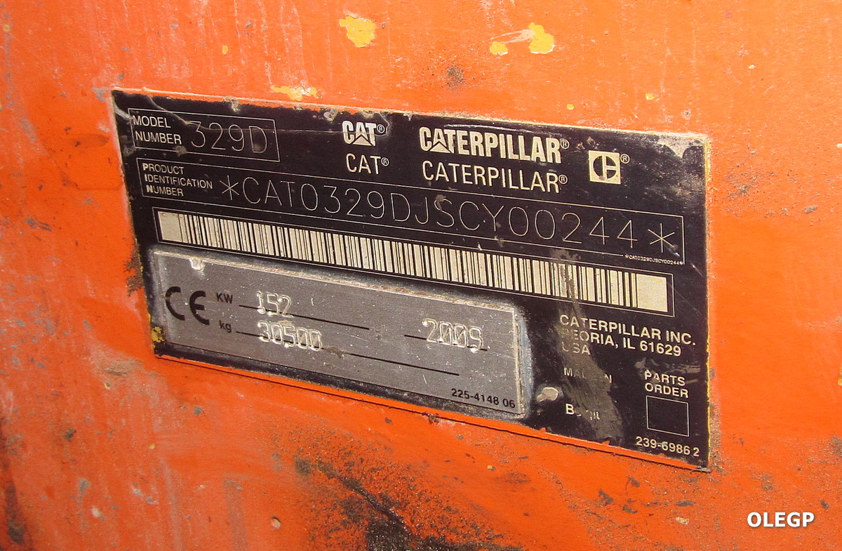 Витебская область, № (BY-2) Б/Н СТ 0198 — Caterpillar (общая модель)