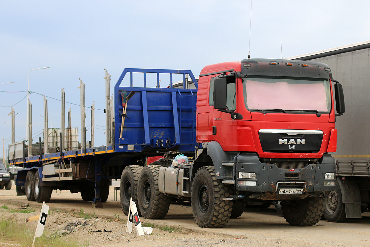 Свердловская область, № О 661 УС 196 — MAN TGS 33.480