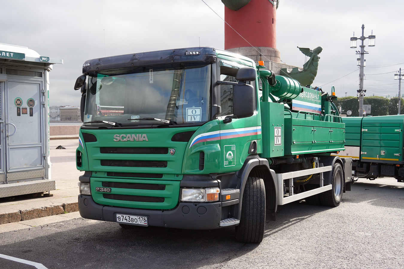 Санкт-Петербург, № В 743 ВО 178 — Scania ('2004) P340