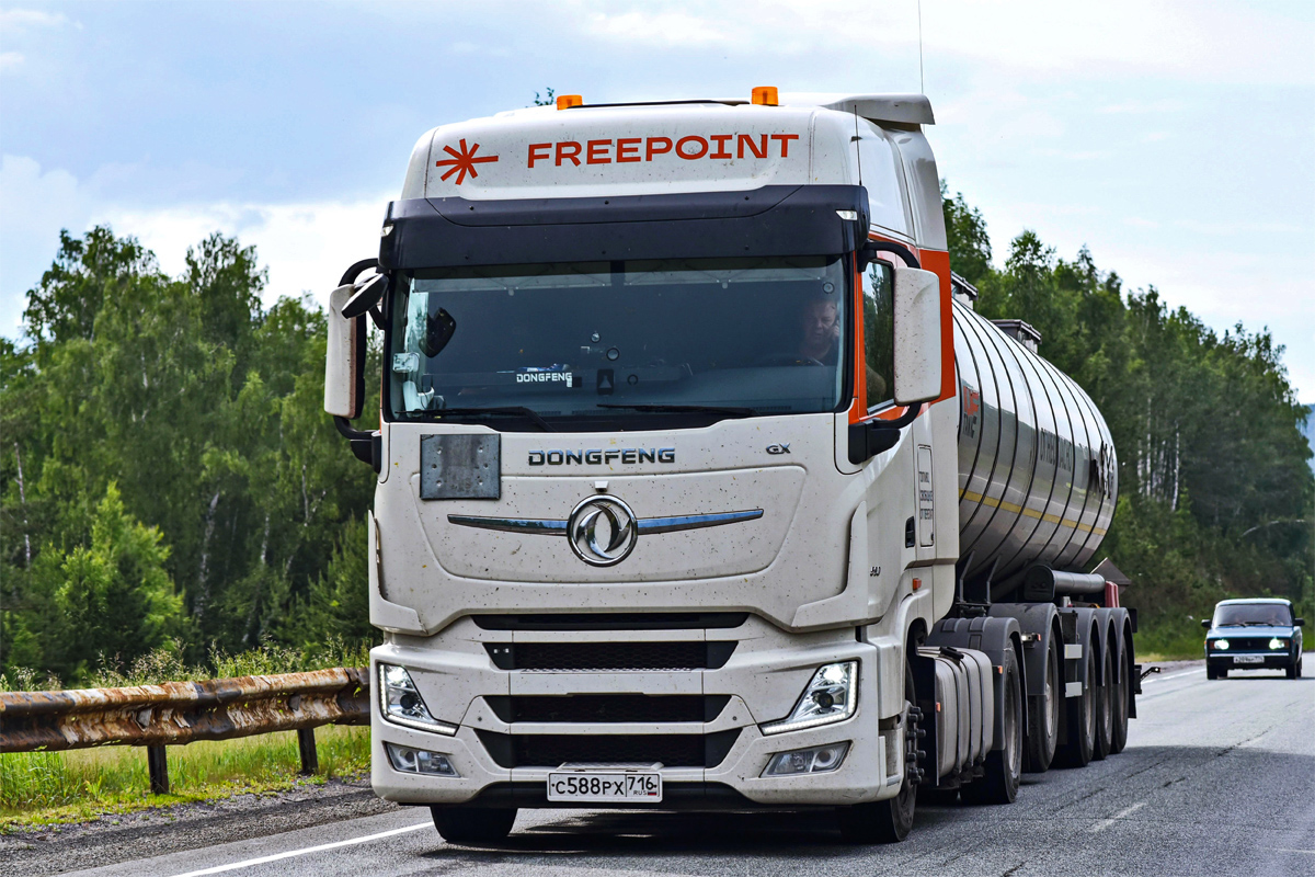 Татарстан, № С 588 РХ 716 — Dongfeng GX DFH4180