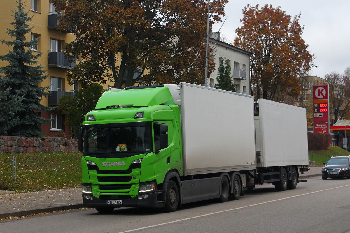 Литва, № NJA 122 — Scania ('2016) G450