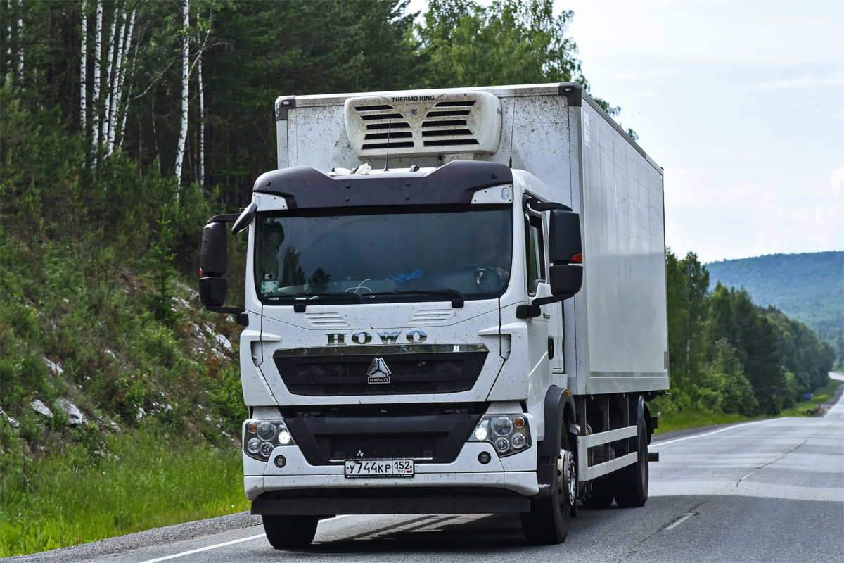 Нижегородская область, № У 744 КР 152 — Howo T5G ZZ1167
