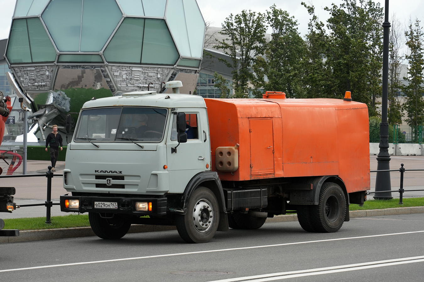 Ленинградская область, № В 029 ОН 147 — КамАЗ-43253-02 [43253C]
