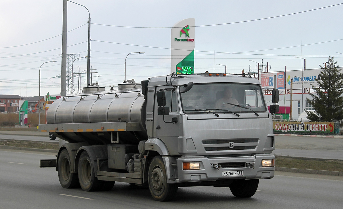 Самарская область, № А 676 НК 763 — КамАЗ-65115-A4(23)