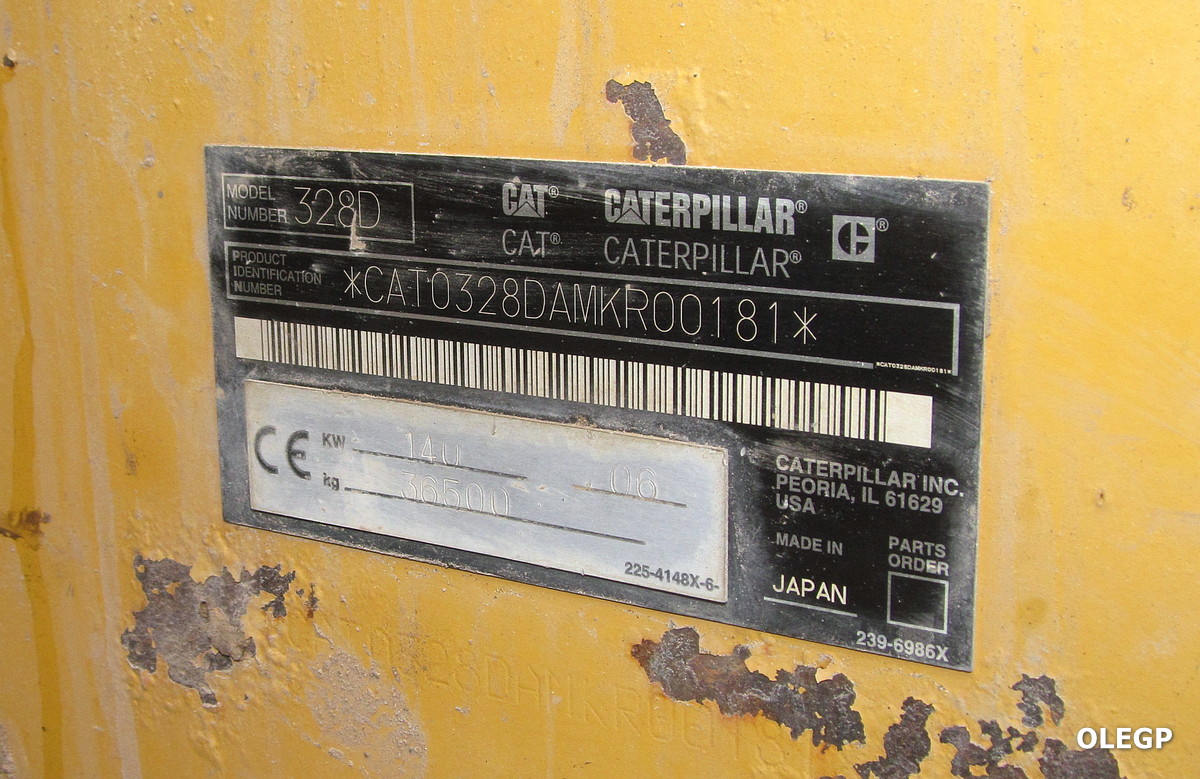 Витебская область, № (BY-2) Б/Н СТ 0199 — Caterpillar (общая модель)
