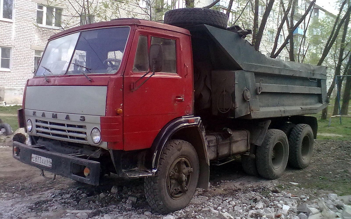Тверская область, № С 833 АХ 69 — КамАЗ-55111 [551110]