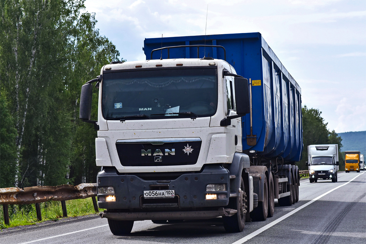 Башкортостан, № О 056 НА 102 — MAN TGS 33.440
