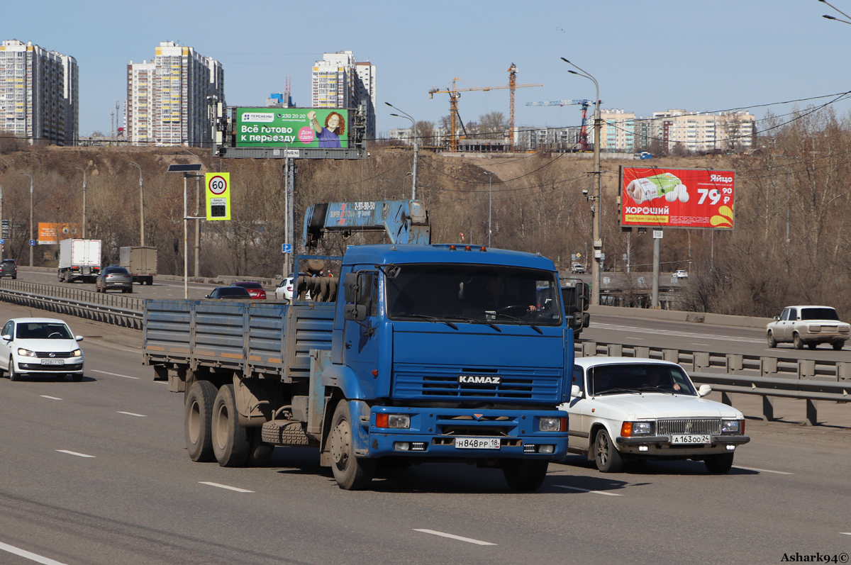 Красноярский край, № Н 848 РР 18 — КамАЗ-65117 [651170]