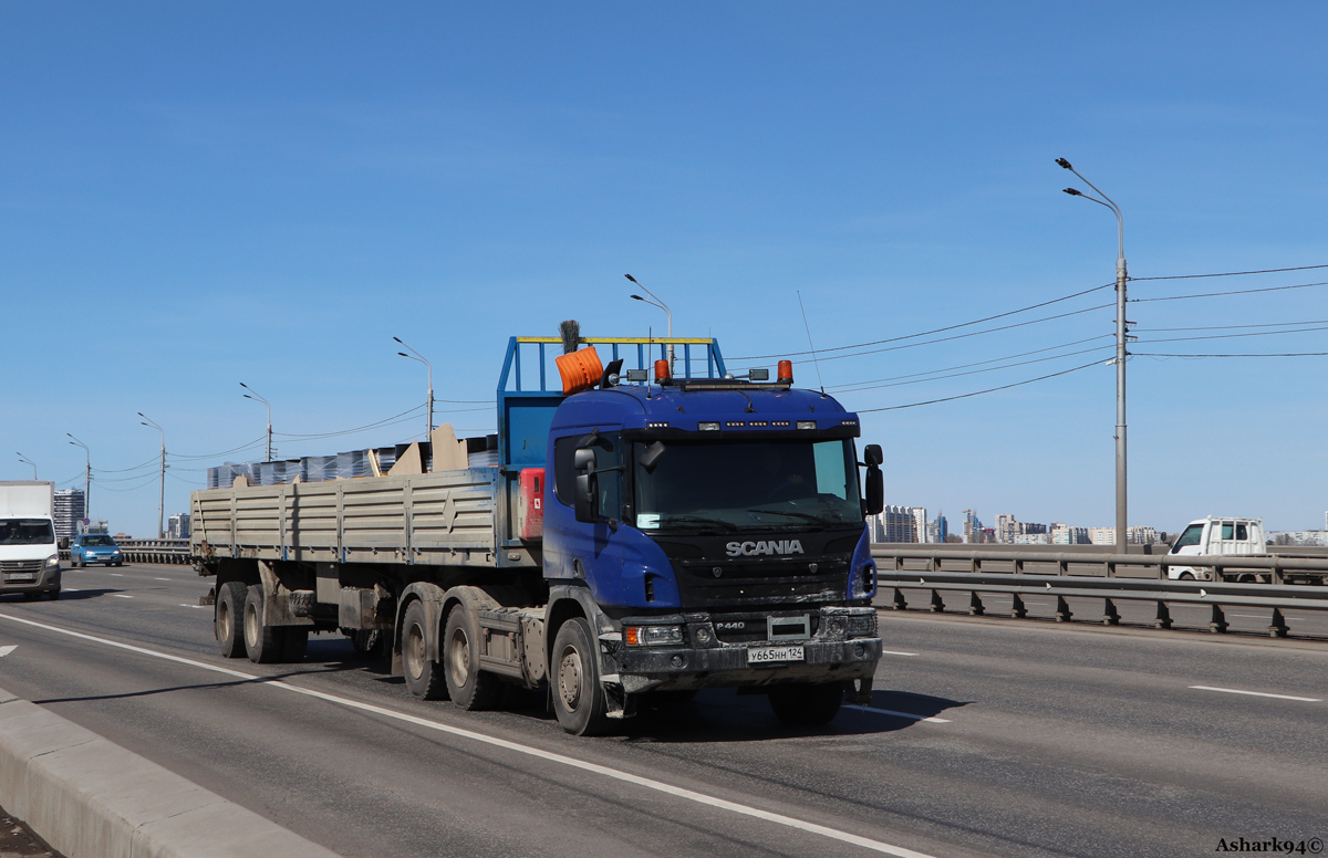 Красноярский край, № У 665 НН 124 — Scania ('2011) P440